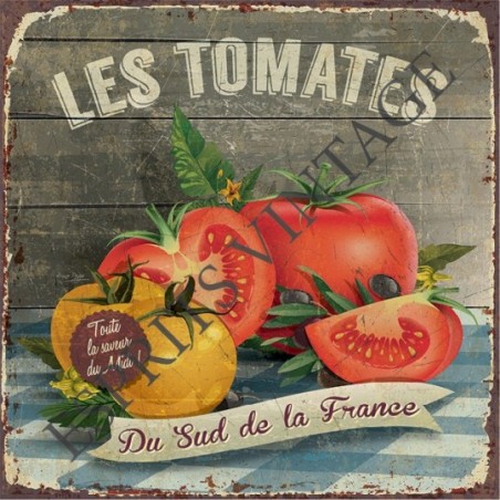Set de table 30 x 42 cm les tomates colcorées du sud de la France