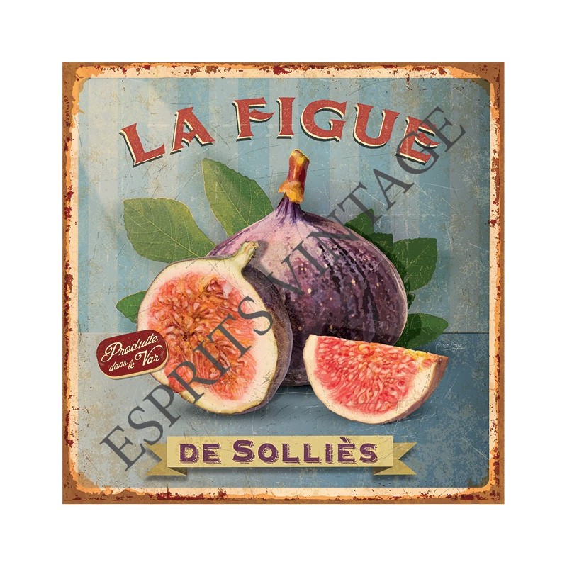 Set de table 30 x 42 cm la figue gourmande de solliès