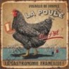 Set de table 30 x 42 cm la célebre poule de la gastronomie francaise
