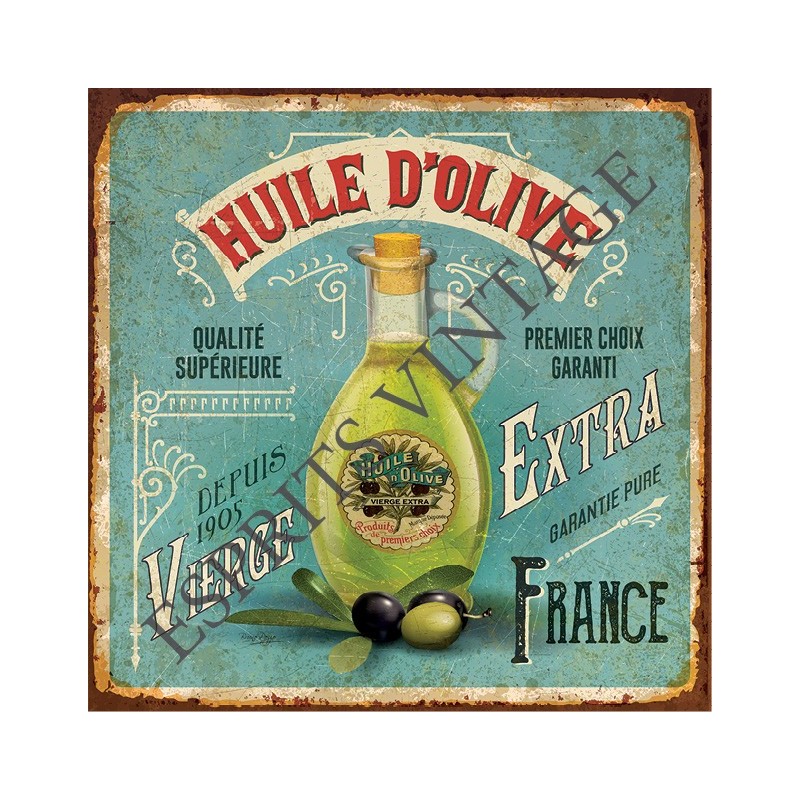 Dessous de plat 20x20 cm huile d'olive de qualité superieure extra vierge