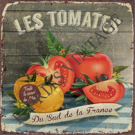 Patère 12 x 30 cm les tomates colcorées du sud de la France