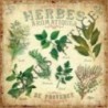 Patère 12 x 30 cm assortiment d'herbes aromatiques de Provence
