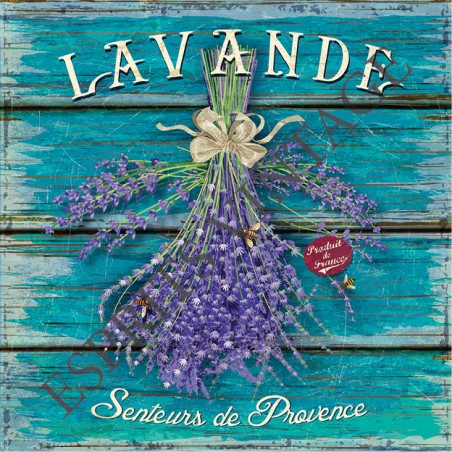 Set de table 30x42 cm un bouquet de lavande senteurs Provence
