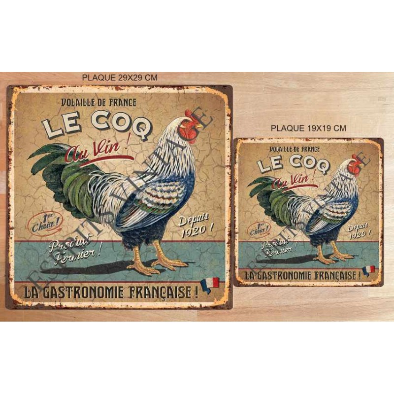 Panneau de vote vintage, panneau politique en aluminium, art