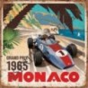Dessous de plat 20x20 cm le grand prix de monaco 1965