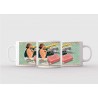 Mug blanc céramique Ø 8,2 cm hauteur 9,5 cm