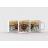 Mug blanc céramique Ø 8,2 cm hauteur 9,5 cm