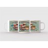 Mug blanc céramique Ø 8,2 cm hauteur 9,5 cm