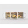 Mug blanc céramique Ø 8,2 cm hauteur 9,5 cm