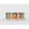 Mug blanc céramique Ø 8,2 cm hauteur 9,5 cm