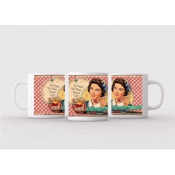 Mug blanc céramique Ø 8,2 cm hauteur 9,5 cm