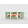 Mug blanc céramique Ø 8,2 cm hauteur 9,5 cm