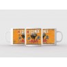 Mug blanc céramique Ø 8,2 cm hauteur 9,5 cm