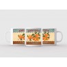 Mug blanc céramique Ø 8,2 cm hauteur 9,5 cm