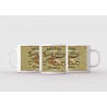 Mug blanc céramique Ø 8,2 cm hauteur 9,5 cm