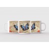 Mug blanc céramique Ø 8,2 cm hauteur 9,5 cm
