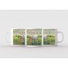 Mug blanc céramique Ø 8,2 cm hauteur 9,5 cm