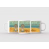 Mug blanc céramique Ø 8,2 cm hauteur 9,5 cm