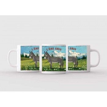 Mug blanc céramique Ø 8,2 cm hauteur 9,5 cm