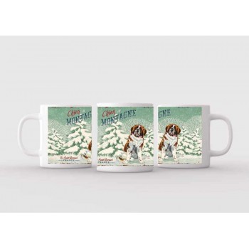 Mug blanc céramique Ø 8,2 cm hauteur 9,5 cm