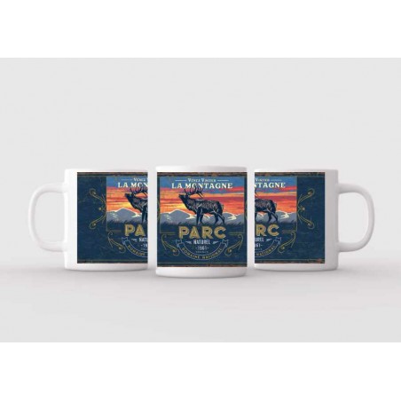 Mug blanc céramique Ø 8,2 cm hauteur 9,5 cm