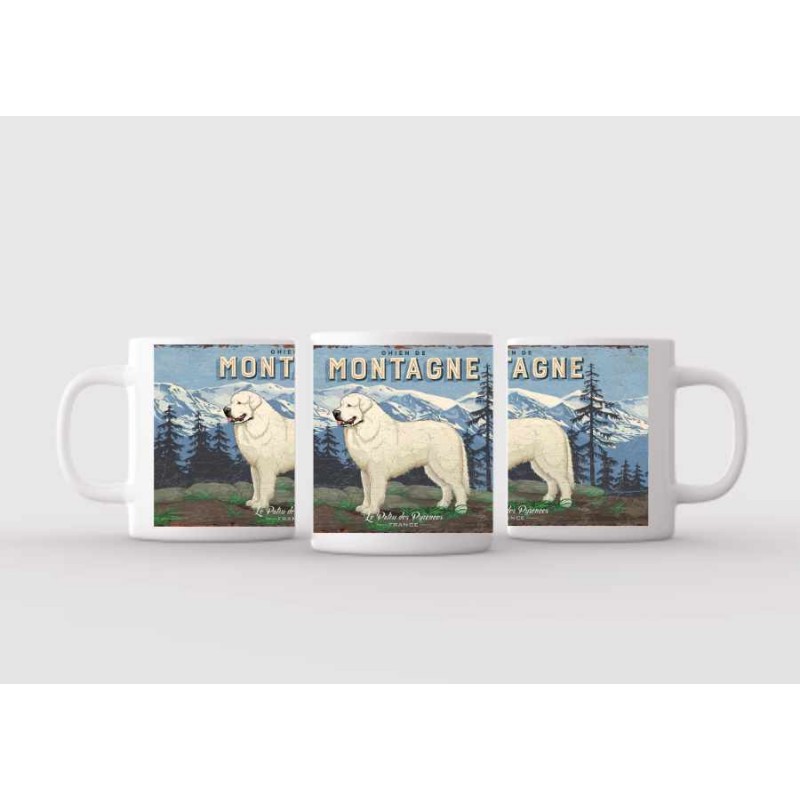 Mug blanc céramique Ø 8,2 cm hauteur 9,5 cm