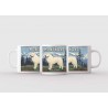 Mug blanc céramique Ø 8,2 cm hauteur 9,5 cm