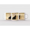 Mug blanc céramique Ø 8,2 cm hauteur 9,5 cm