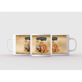 Mug blanc céramique Ø 8,2 cm hauteur 9,5 cm
