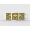 Mug blanc céramique Ø 8,2 cm hauteur 9,5 cm