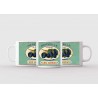 Mug blanc céramique Ø 8,2 cm hauteur 9,5 cm