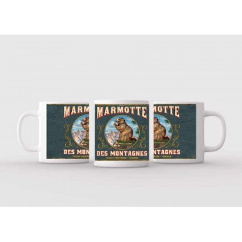 Mug blanc céramique Ø 8,2 cm hauteur 9,5 cm