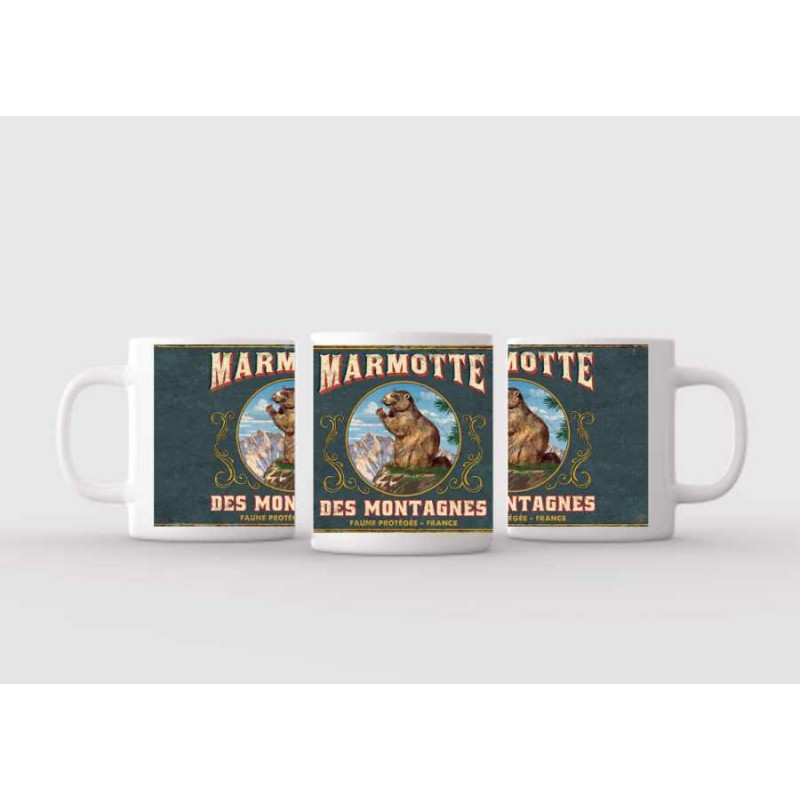 Mug blanc céramique Ø 8,2 cm hauteur 9,5 cm