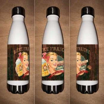 Bouteille isotherme blanche 500 ml