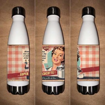 Bouteille isotherme blanche...