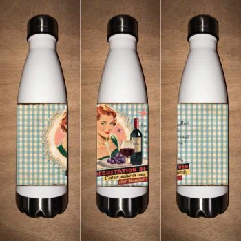 Bouteille isotherme blanche...