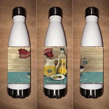 Bouteille isotherme blanche...