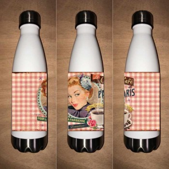 Bouteille isotherme blanche...