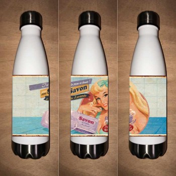 Bouteille isotherme blanche...