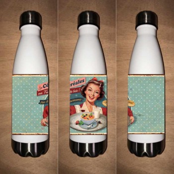 Bouteille isotherme blanche...