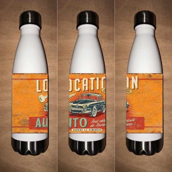 Bouteille isotherme blanche...
