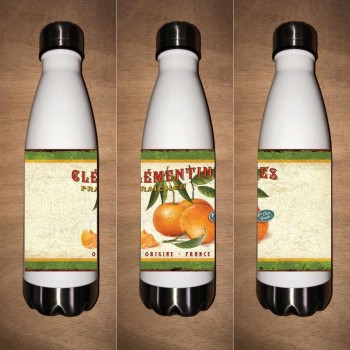 Bouteille isotherme blanche...