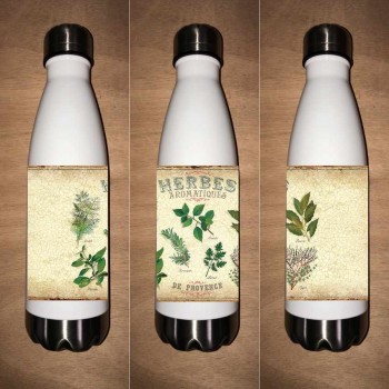 Bouteille isotherme blanche...