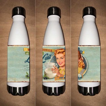 Bouteille isotherme blanche...