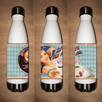 Bouteille isotherme blanche...