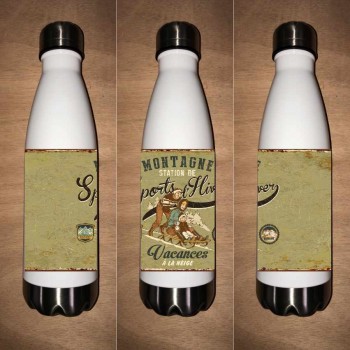 Bouteille isotherme blanche...