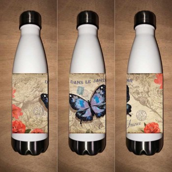 Bouteille isotherme blanche...