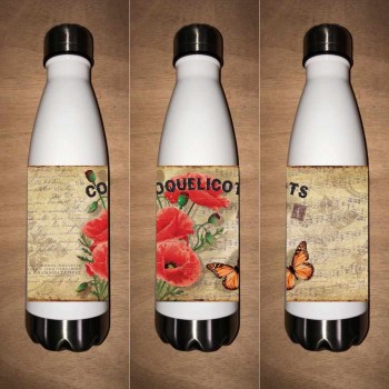 Bouteille isotherme blanche...