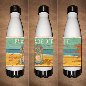 Bouteille isotherme blanche...