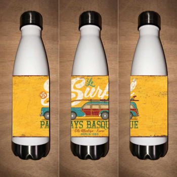 Bouteille isotherme blanche...